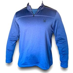 Spyder long sleeve half zip active wear